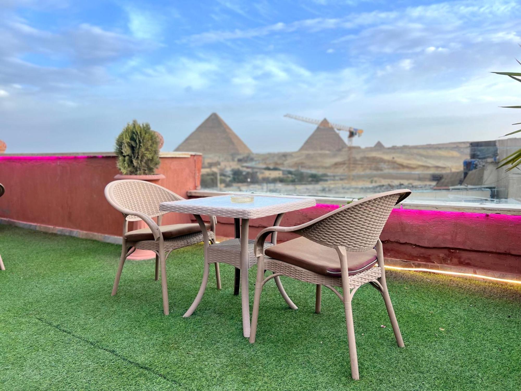 Grand Pyramids In Hotel Giza Exterior foto